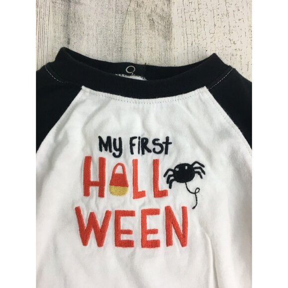 Gymboree 18 24 M My First Halloween Long Sleeve Bodysuit Carters Pumpkin Bib Set - Picture 8 of 15